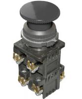КЕ-192/5, черный, 4р, гриб без фикс., IP54, 10А ,660В  (ЭТ)