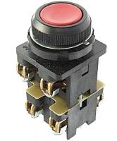 КЕ-012 У3 исп.1, красный, 4з, цилиндр, IP40, 10А, 660В, выключатель кнопочный  (ЭТ)
