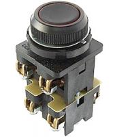 КЕ-012/1, черный, 4з, IP40, цилиндр, 10А ,660В  (ЭТ)