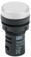 Лампа AD22DS(LED)матрица d=22мм белый 36В AC/DC IEK