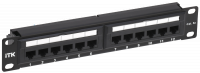 ITK 1U патч-панель кат.5E UTP 12 портов 10" (Dual IDC)