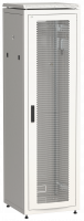 ITK Шкаф сетевой напольный 19" LINEA N 33U 600х800мм перфорированная передняя дверь серый