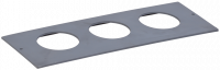 Рамка приборная ONFLOOR 80/3 IEK