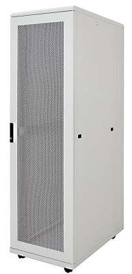 ITK Шкаф серверный 19" LINEA S 42U 800х1200мм перфорированные двери серый (часть 1)