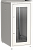 ITK Шкаф сетевой напольный LINEA E 24U 600х800мм стеклянная передняя дверь задняя металлическая серый