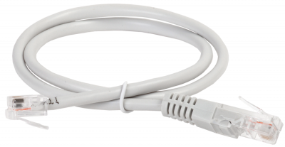 ITK Коммутационный шнур (патч-корд) RJ45-RJ12 0,5м серый