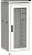 ITK Шкаф сетевой напольный 19" LINEA N 28U 600х800мм перфорированная передняя дверь серый