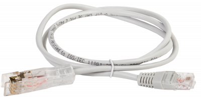 ITK Патч-корд 110-RJ45 2 пары кат.5E 3м серый