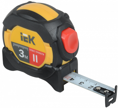 Рулетка измерительная PROFESSIONAL 3м IEK