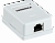 Розетка информационная настенная RJ45 кат.5E FTP 1 порт GENERICA